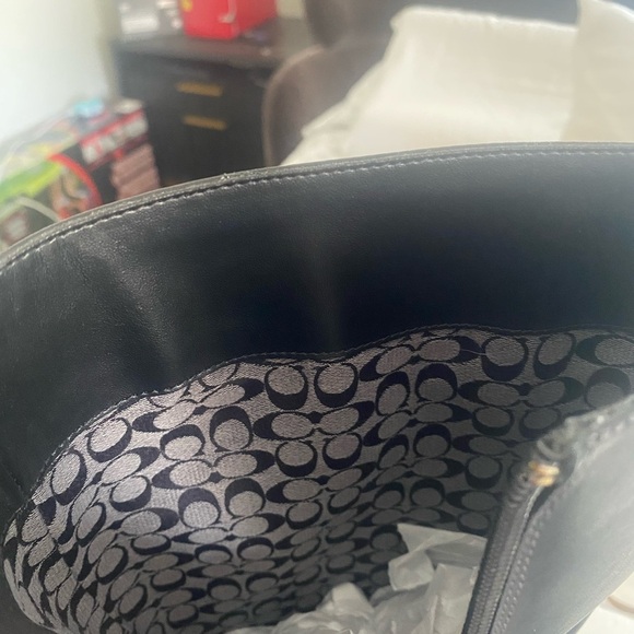 Coach C Logo Lug Sole Knee-High Boots – Size 6B / EU 36.5 – NWT - Picture 11 of 13